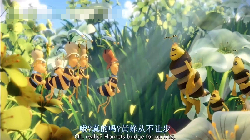 儿童电影《玛雅蜜蜂历险记 Maya the Bee Movie 2014》[儿童教育][英语中英双字1集][867MB][百度网盘]插图1