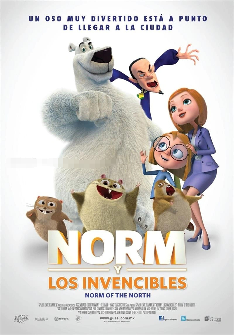 儿童电影《北极移民 Norm of the North 2016》[儿童教育][英语中英双字1集][1.84GB][百度网盘]插图